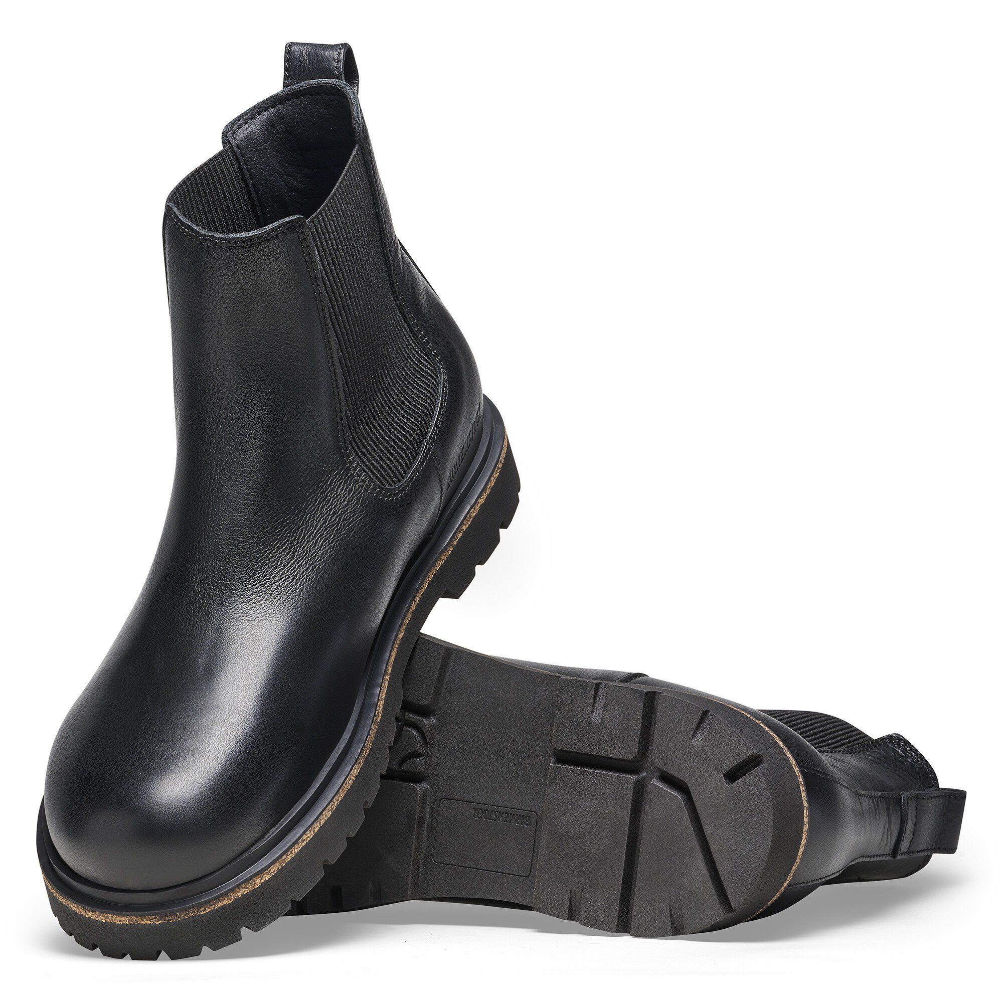 Highwood Slip On Herrar Naturläder