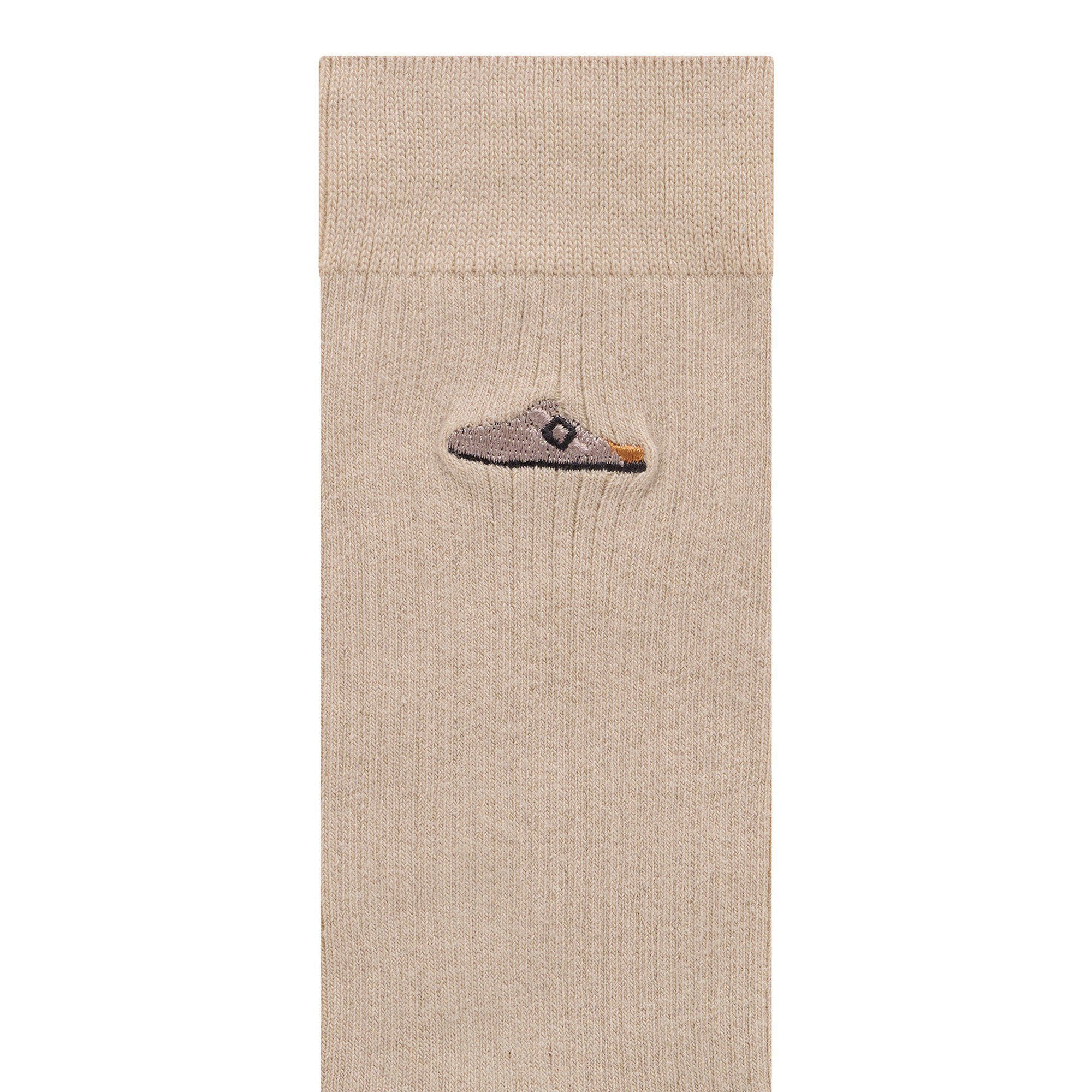 Cotton Ribbed Socks bomull/Polyamid/Elastan