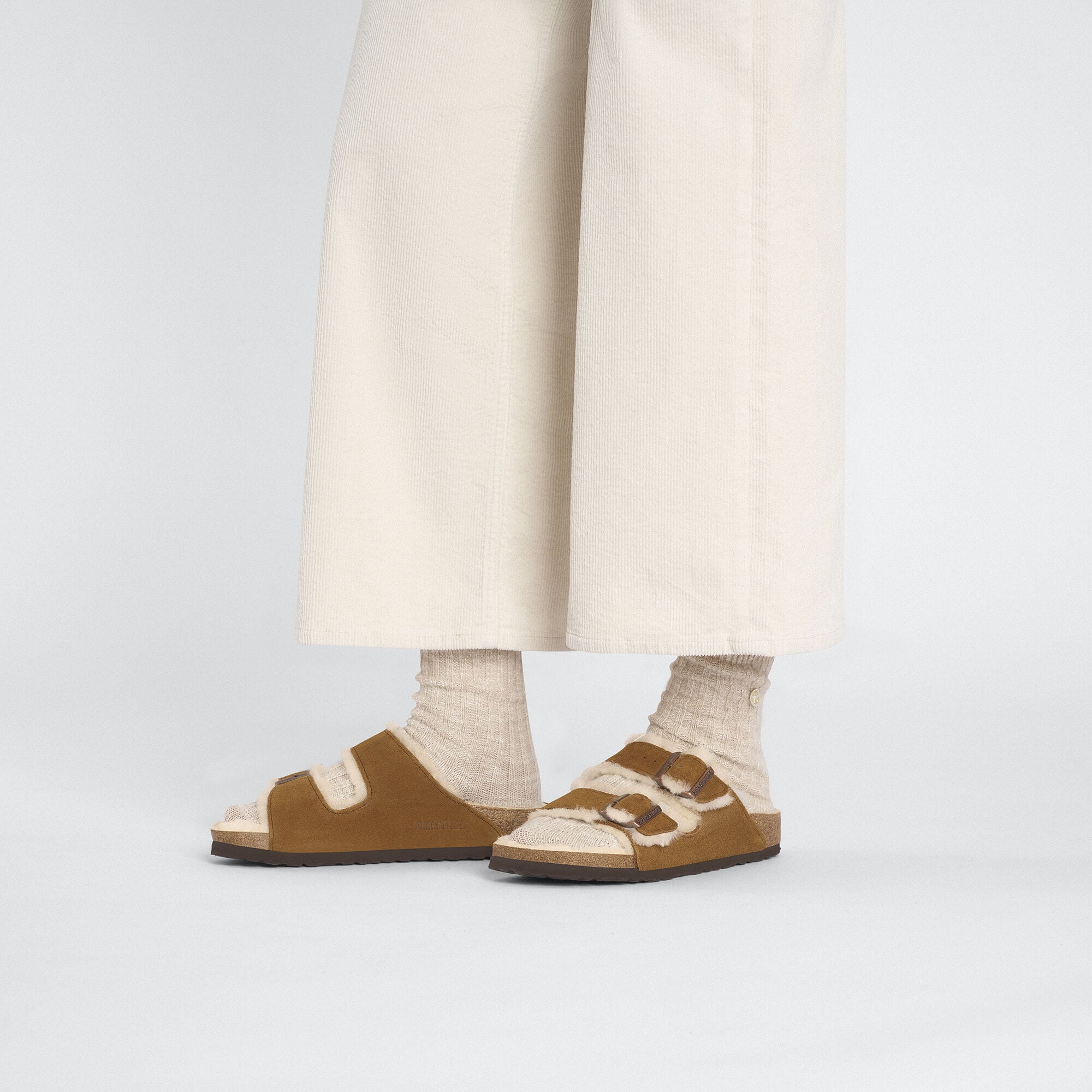 Set Arizona Shearling & bomullslub
