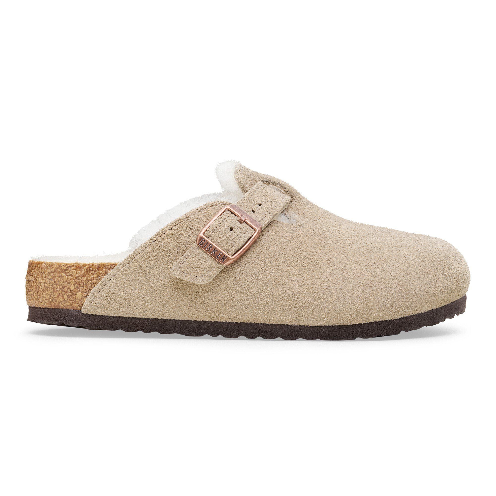 Boston Shearling barns suède läder/ull