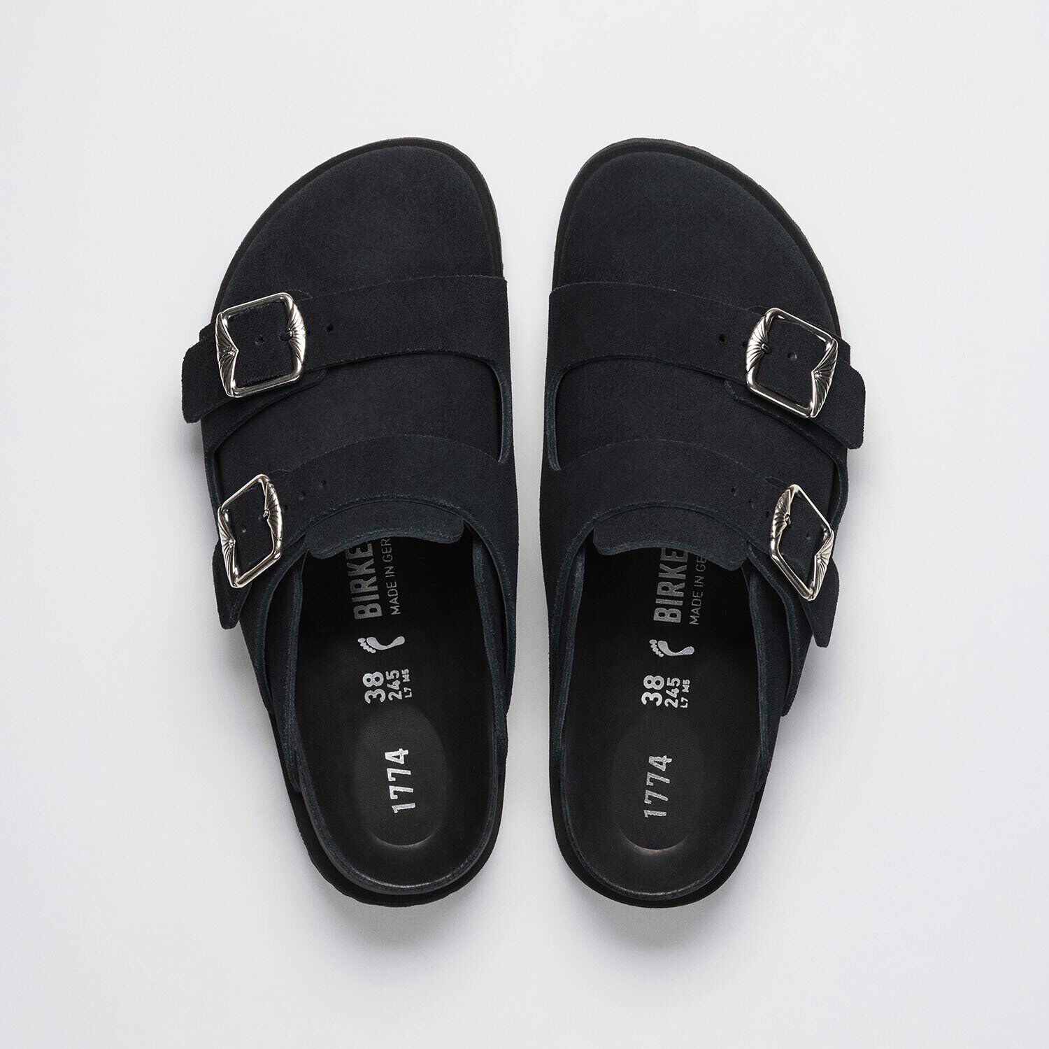 1774 222 West Suede Suede läder