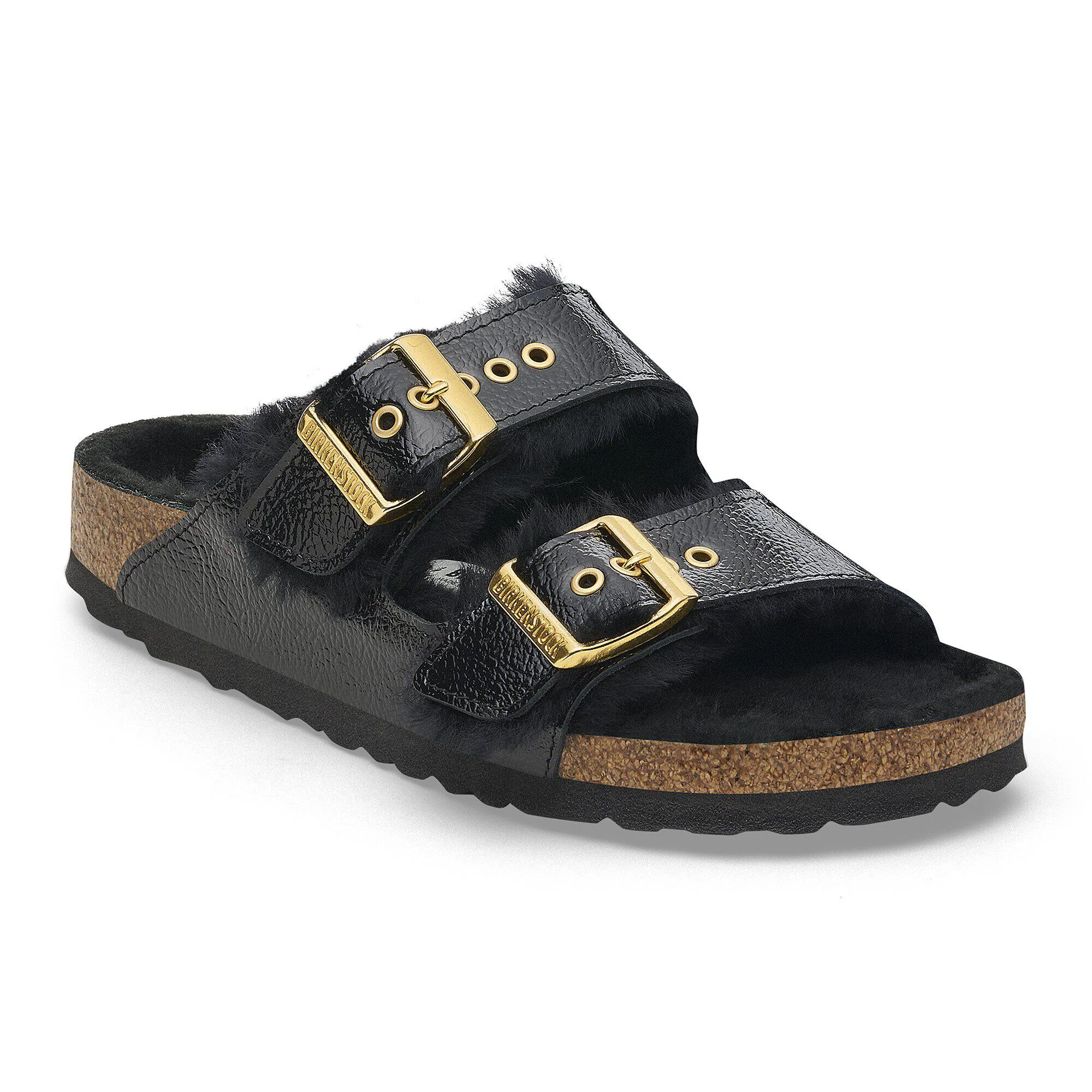 Arizona Shearling Eyelets Patentläder