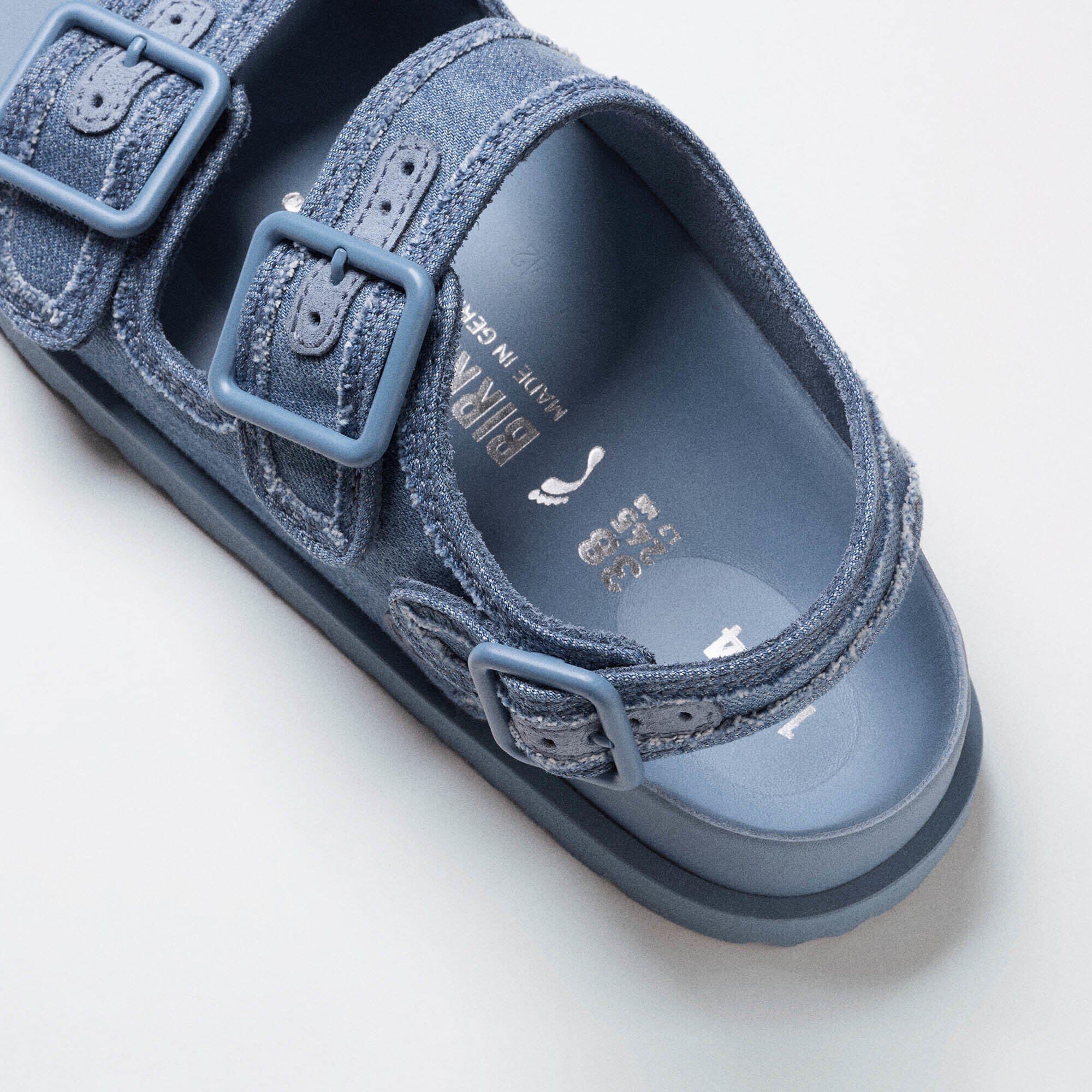 1774 Milano Denim läder- och bomull