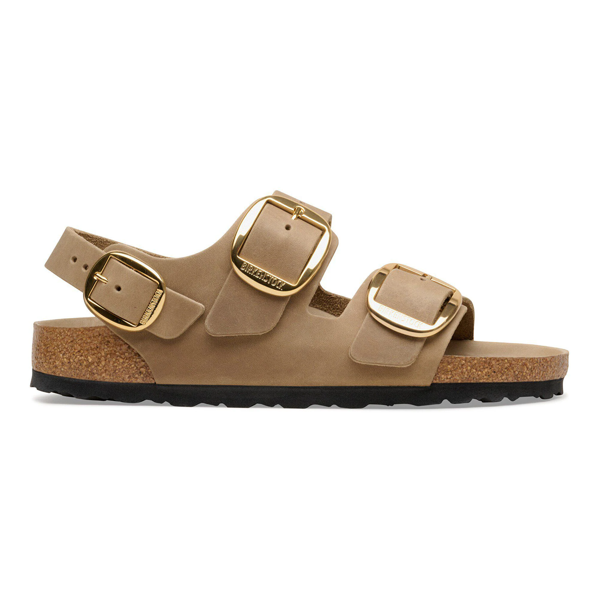 Milano Big Buckle Naturligt läder oljat