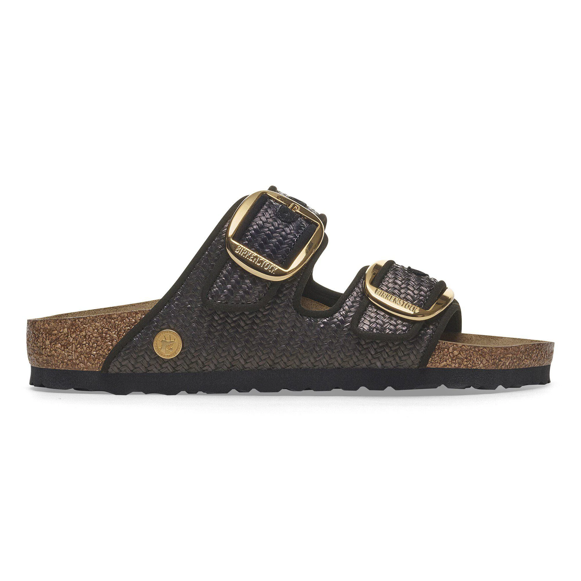 Arizona Big Buckle Raffia Textil