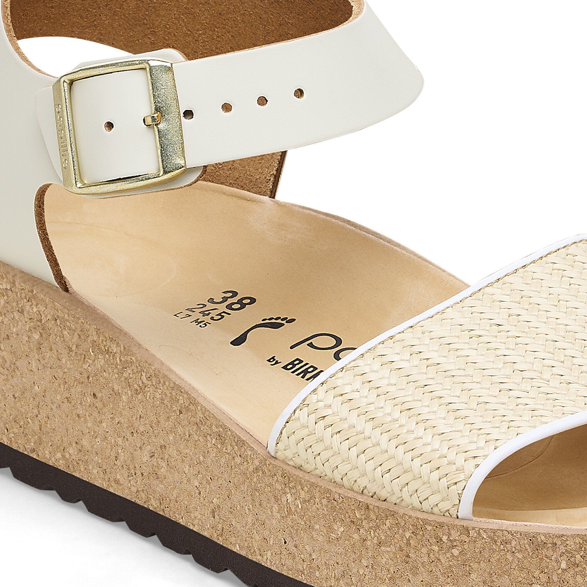 Glenda Raffia Naturläder/Textilier